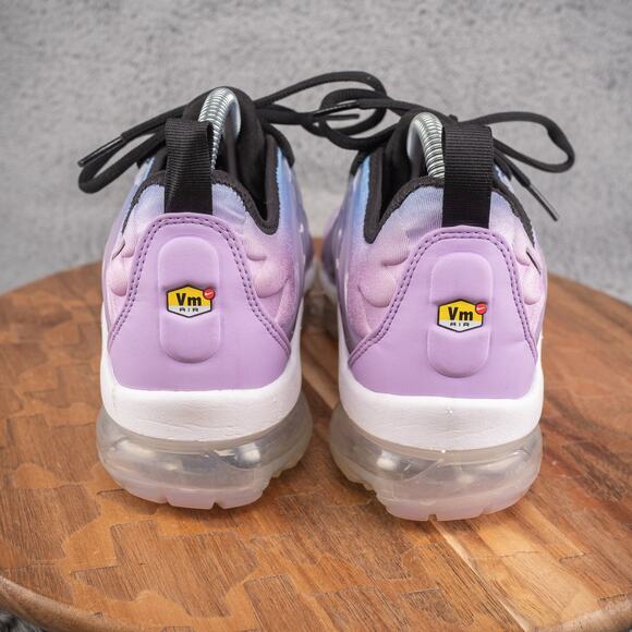 Women's Nike Air VaporMax Plus Size 9 Style DZ5204-500 Color Lilac/Blue/Black - Picture 4 of 10